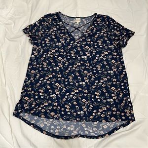 Kaileigh from Stitch Fix Floral Top